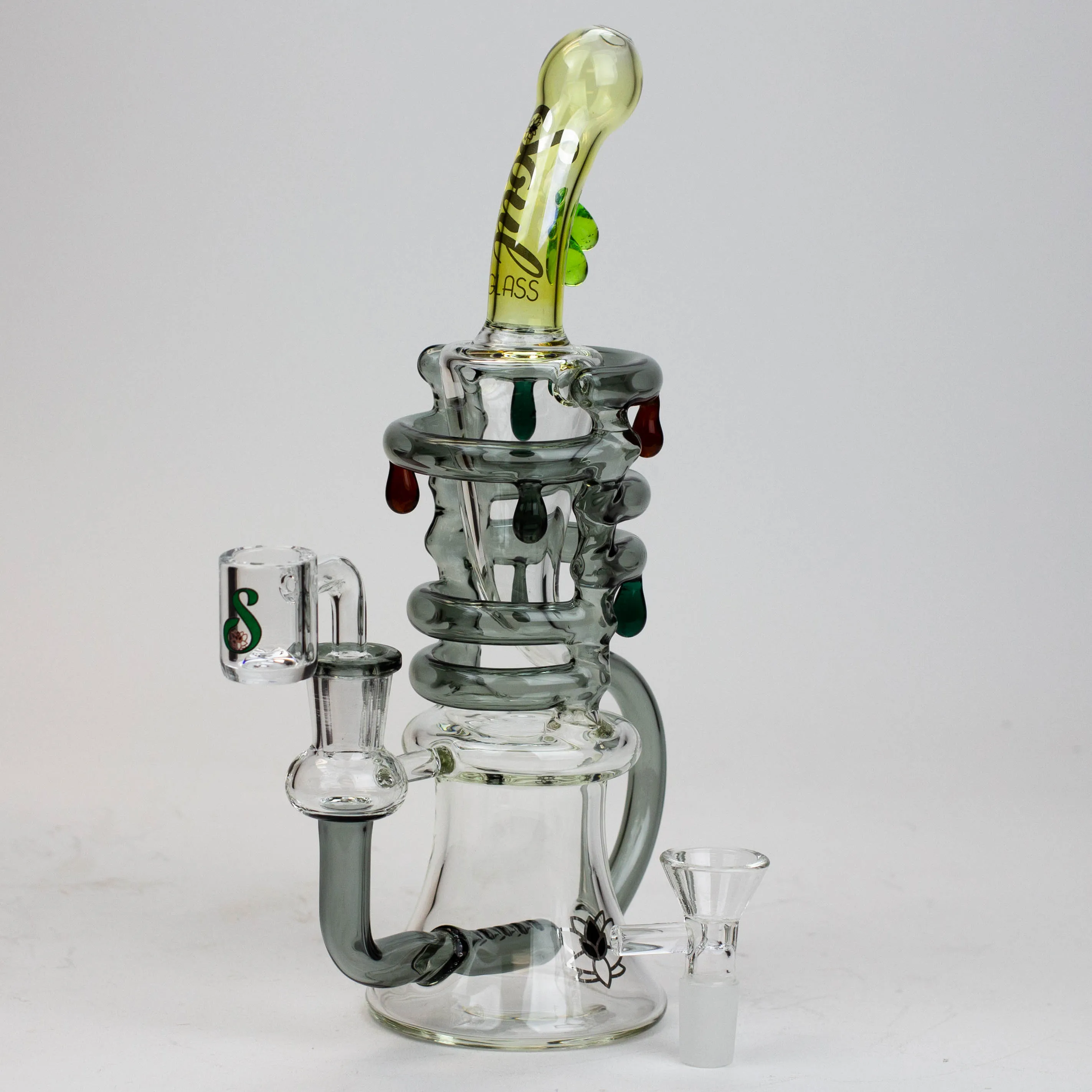 9.5" 2-in-1 Recycler Dab Rig