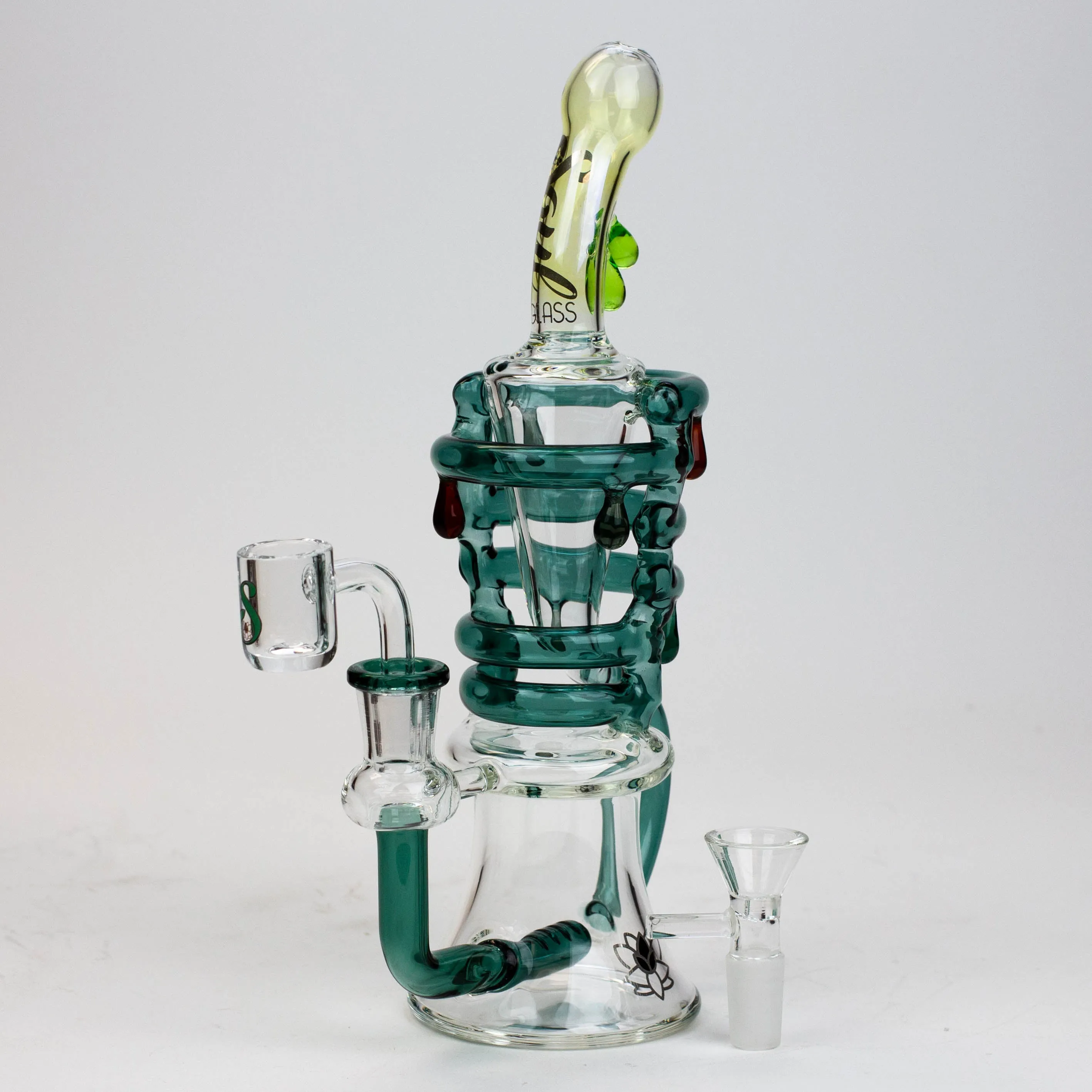 9.5" 2-in-1 Recycler Dab Rig