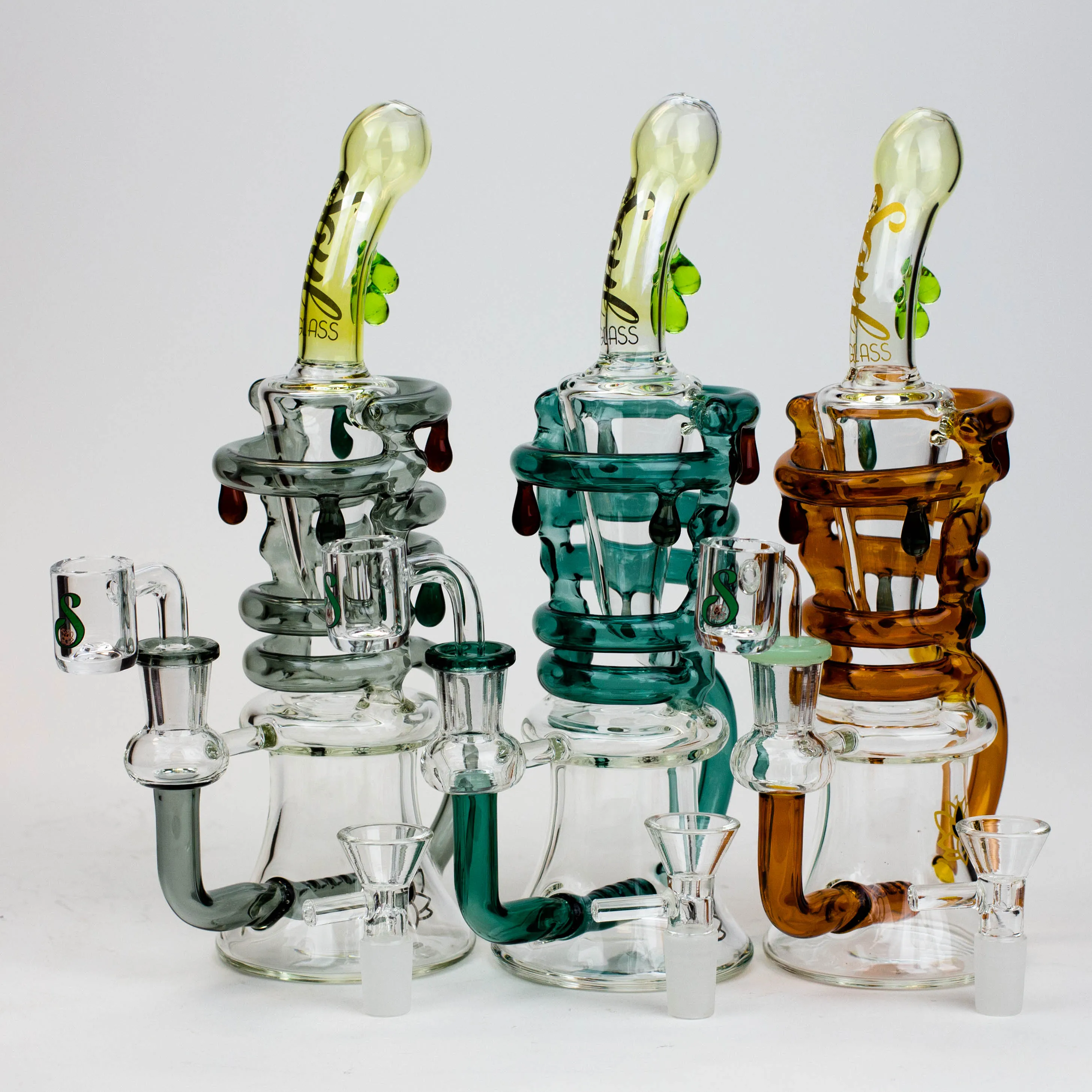 9.5" 2-in-1 Recycler Dab Rig