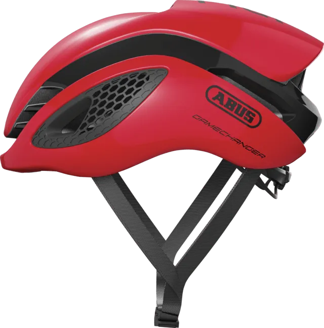 Abus Game Changer Road Cycling Helmet (Blaze Red)