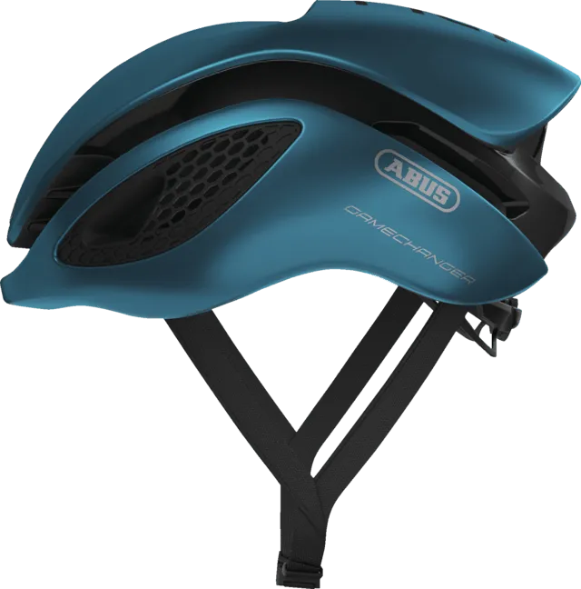 Abus Game Changer Road Cycling Helmet (Steel Blue)