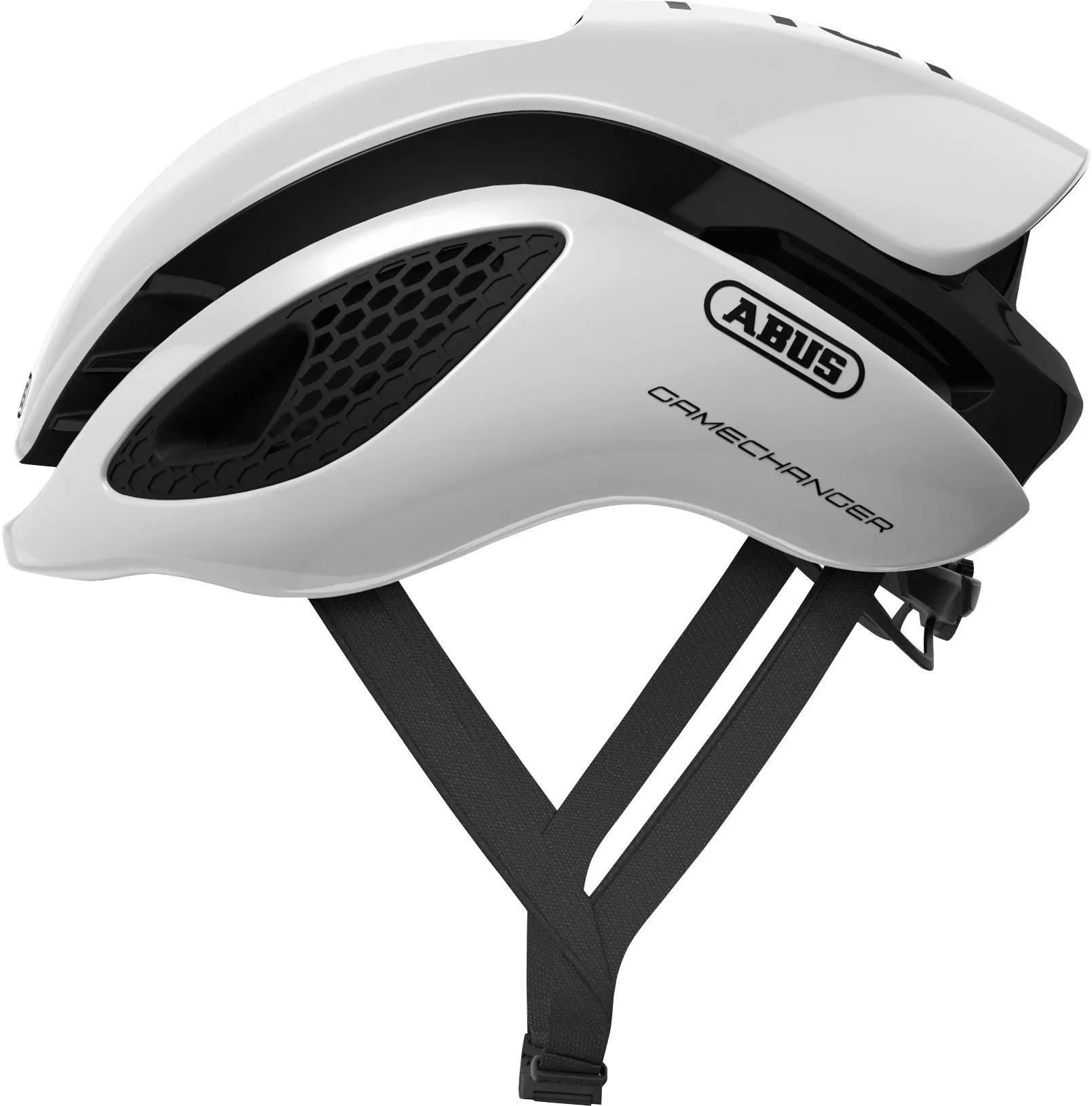 Abus GameChanger 1.0 Aero Elite Road Cycling Helmet - White