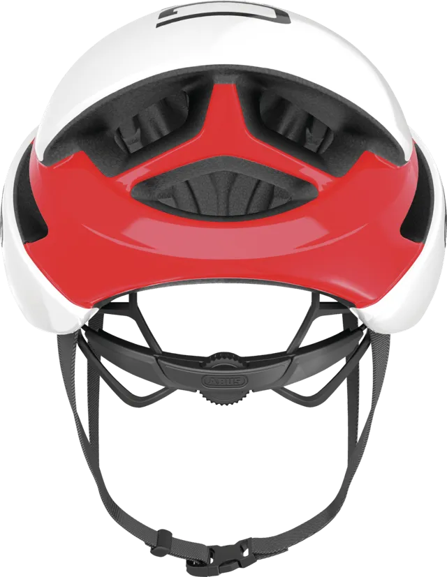 Abus Gamechanger Road Cycling Helmet (White Red)