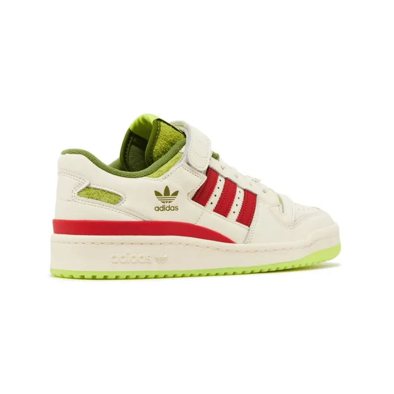 adidas Grinch X Forum Low 'Cream White' - Boy's Grade School