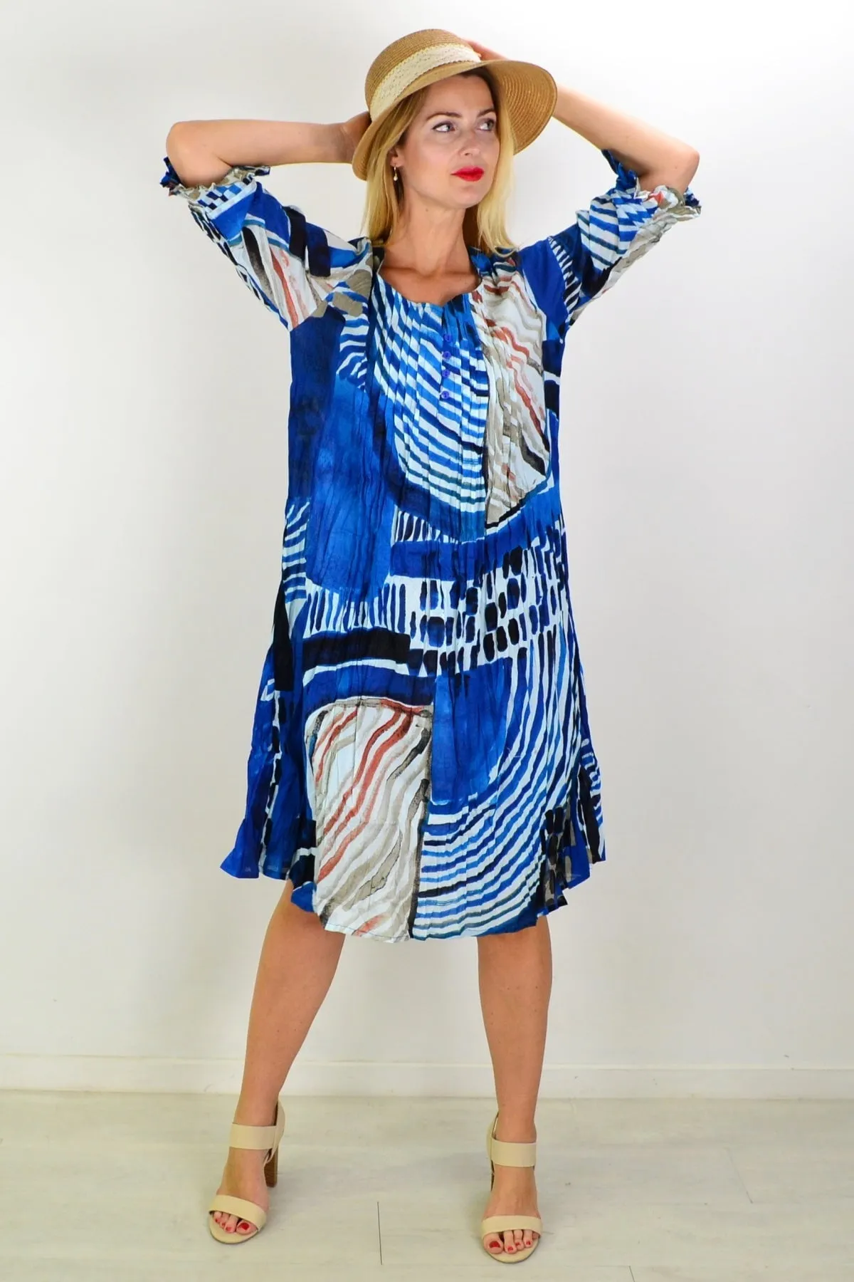 Alberobello pleated Dress Tunic