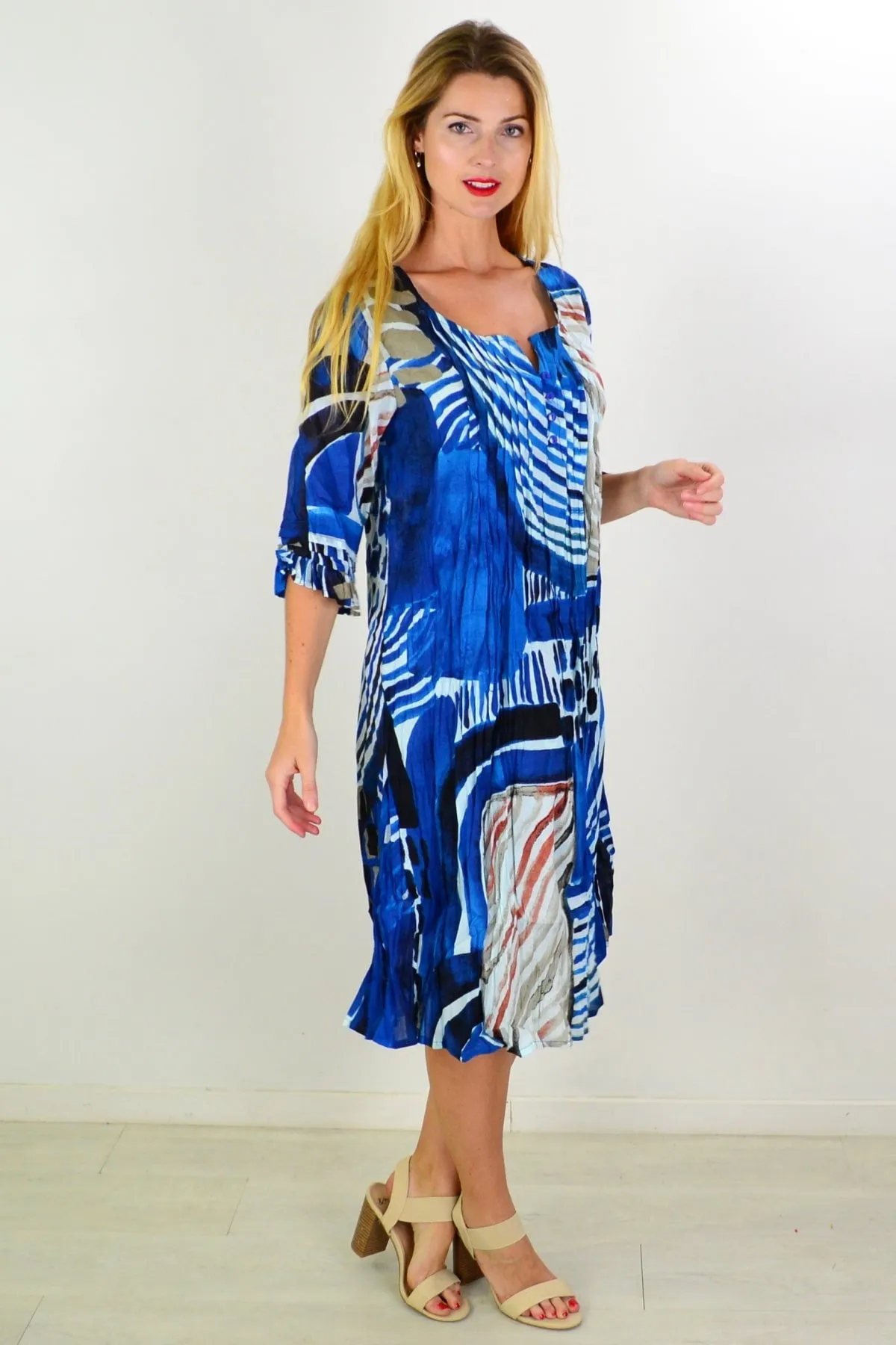 Alberobello pleated Dress Tunic