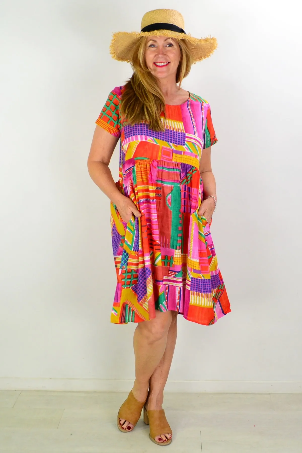 Amalfi Ruched Dress Tunic