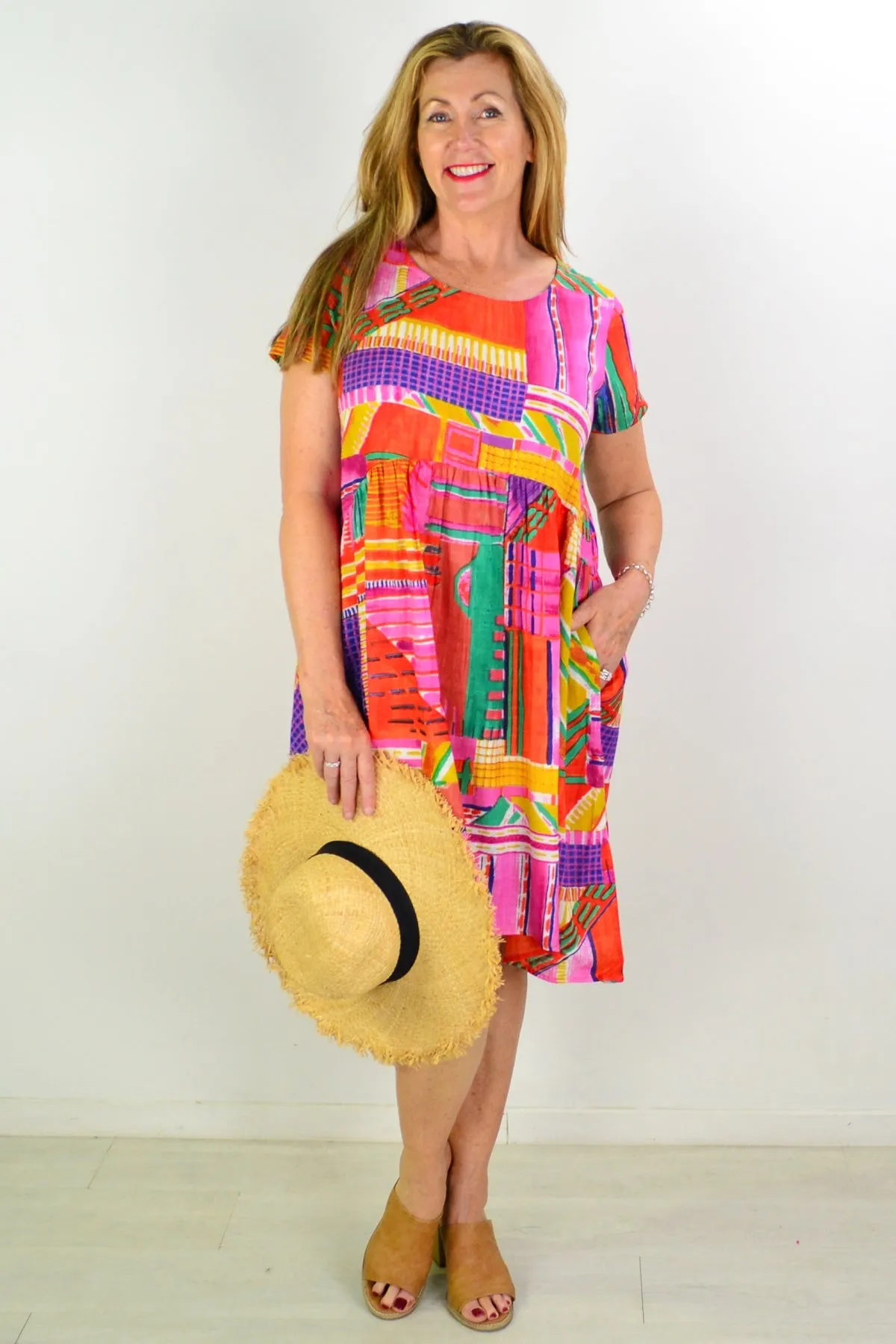 Amalfi Ruched Dress Tunic