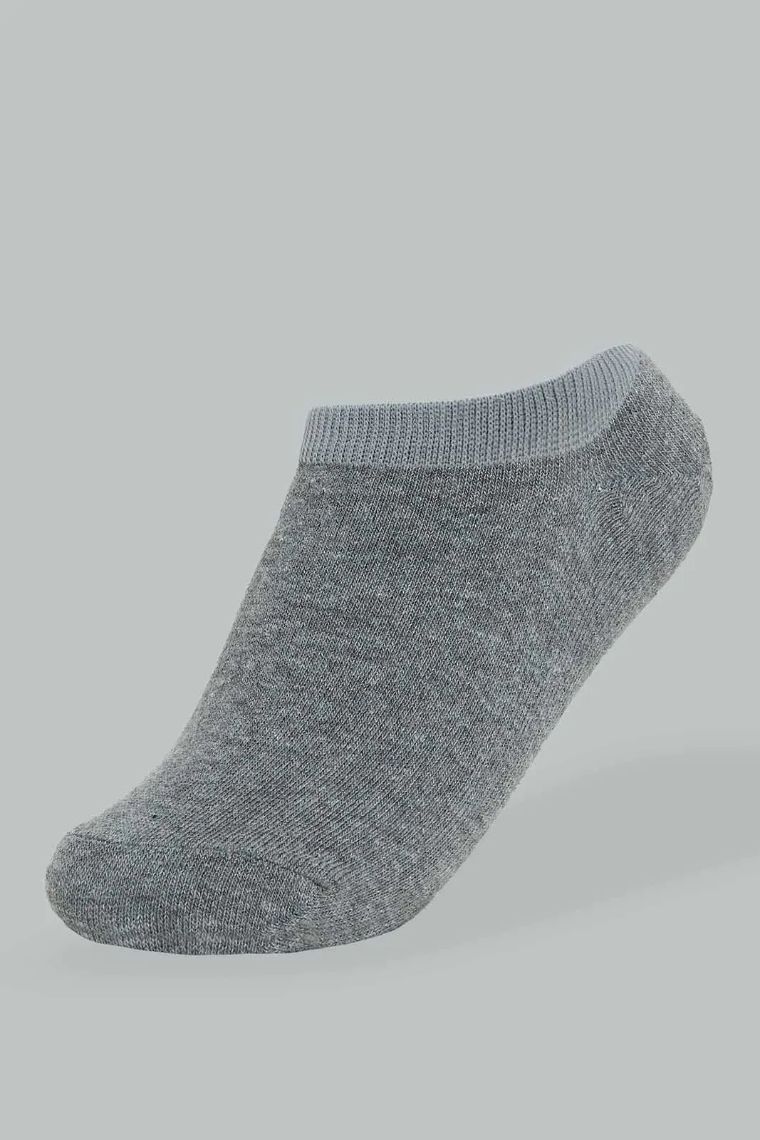 Assorted Plain Sneaker Socks (3-Pack)