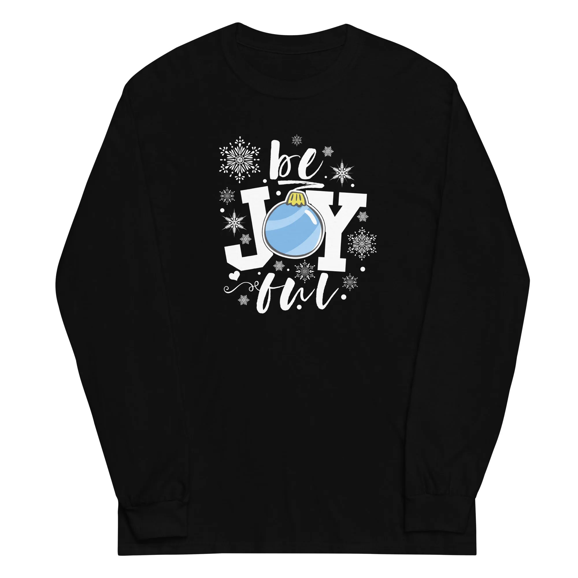 be Joyful Ornament Plus Long Sleeve Shirt - Several Colors Available