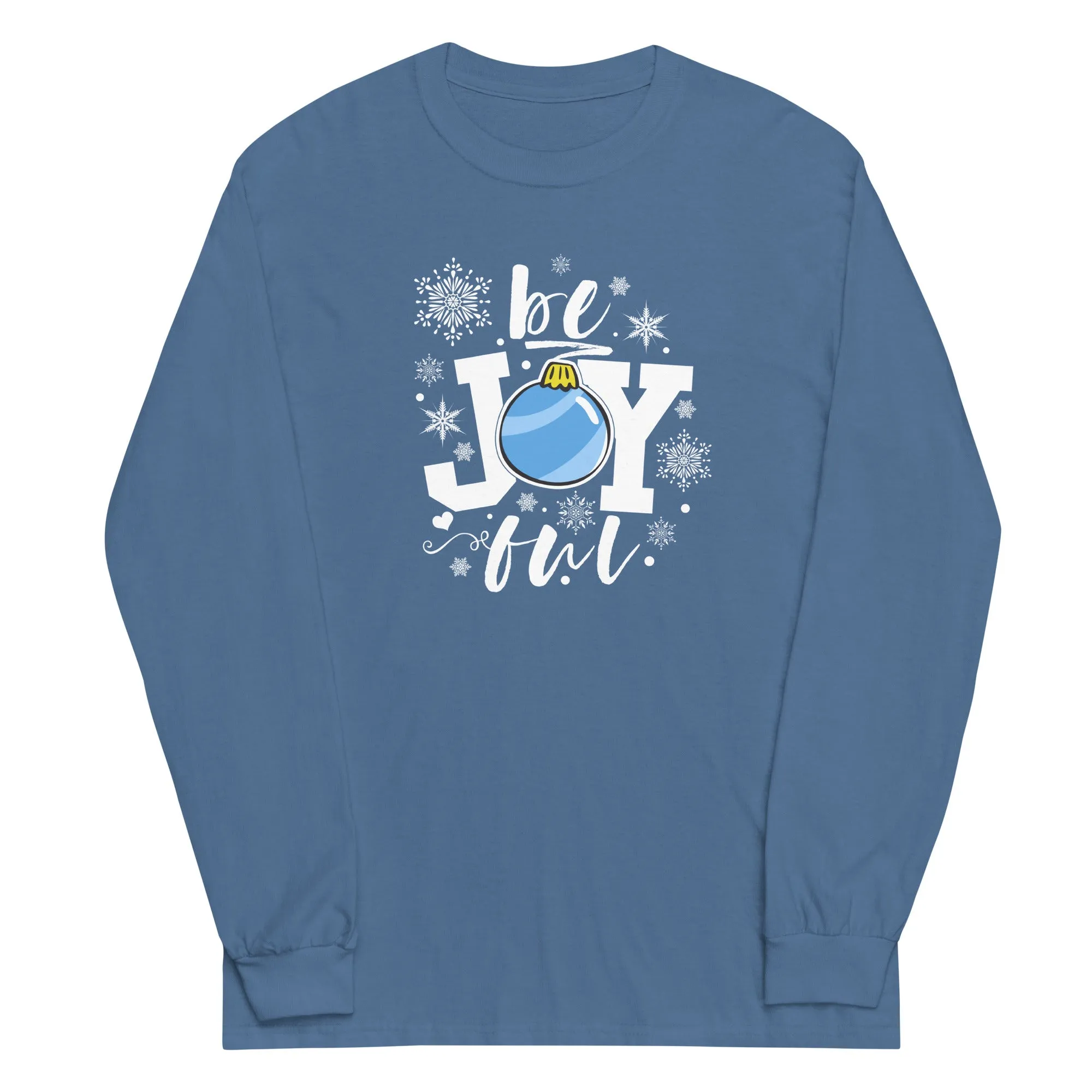 be Joyful Ornament Plus Long Sleeve Shirt - Several Colors Available