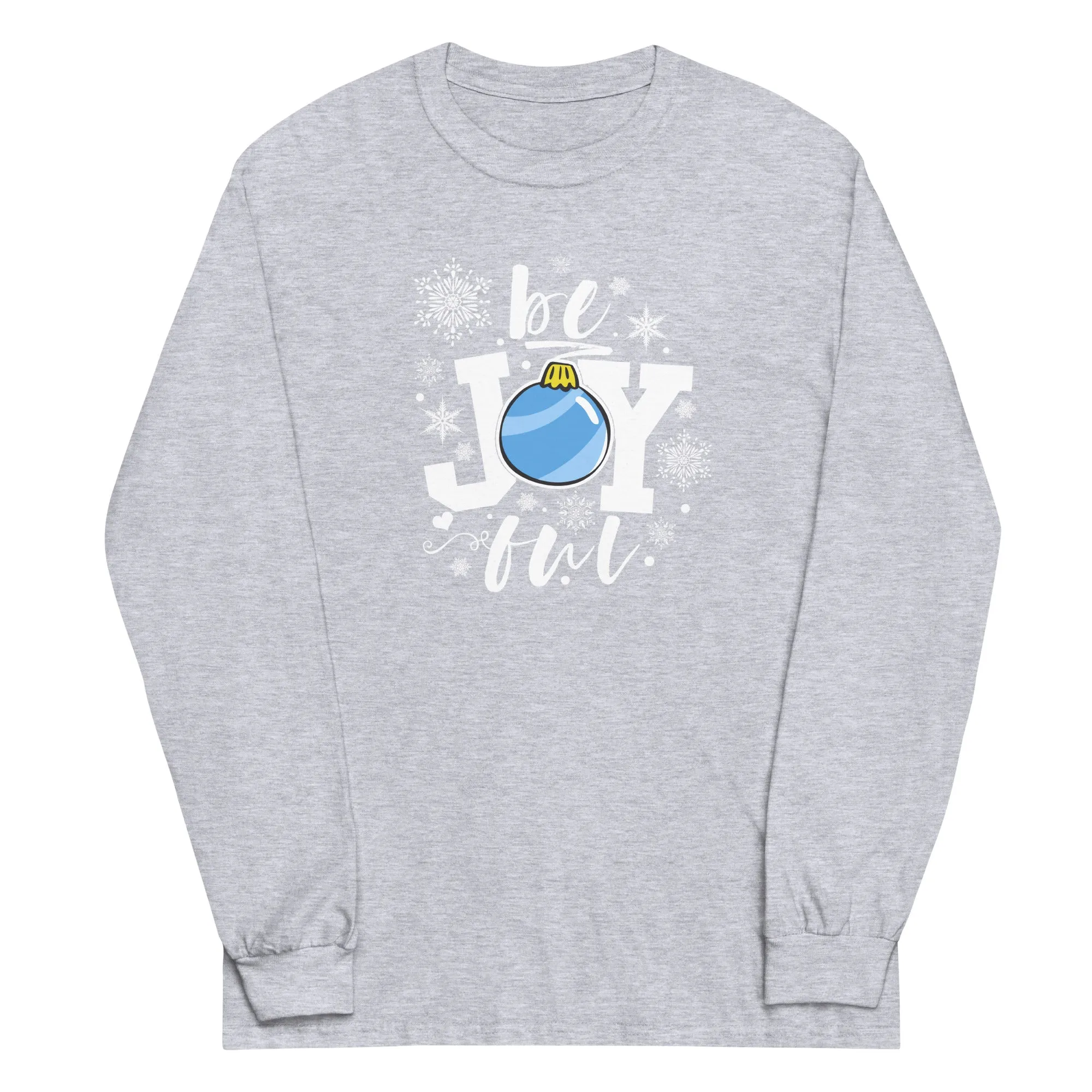 be Joyful Ornament Plus Long Sleeve Shirt - Several Colors Available