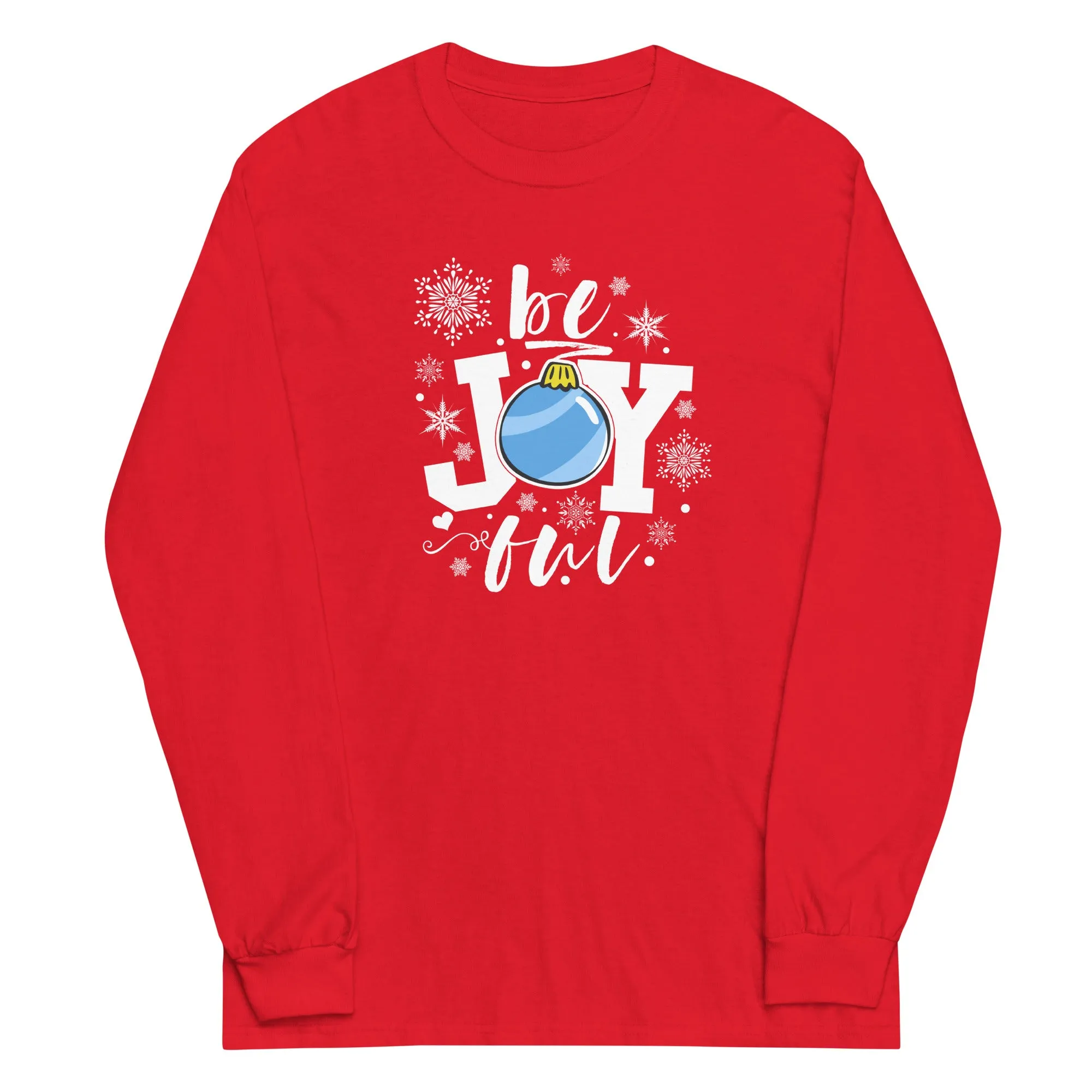 be Joyful Ornament Plus Long Sleeve Shirt - Several Colors Available