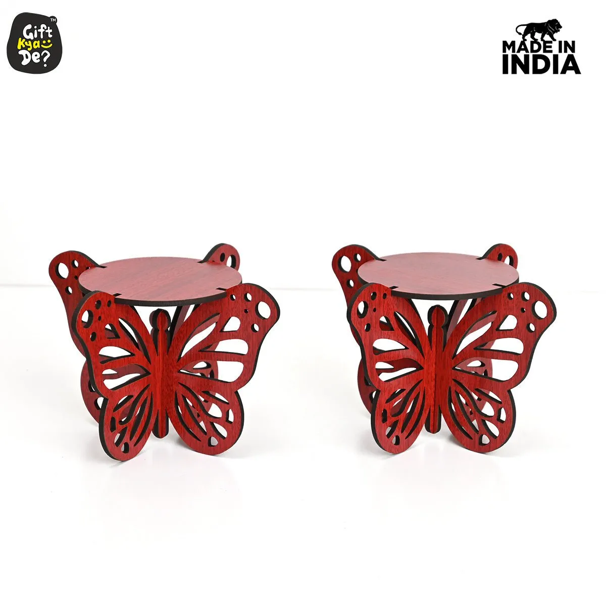 Butterfly Deepak Stand | Diya Stand