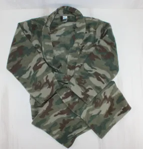 CHILDRENS PLACE CAMO FLEECE HOUSECOAT 10/12Y EUC