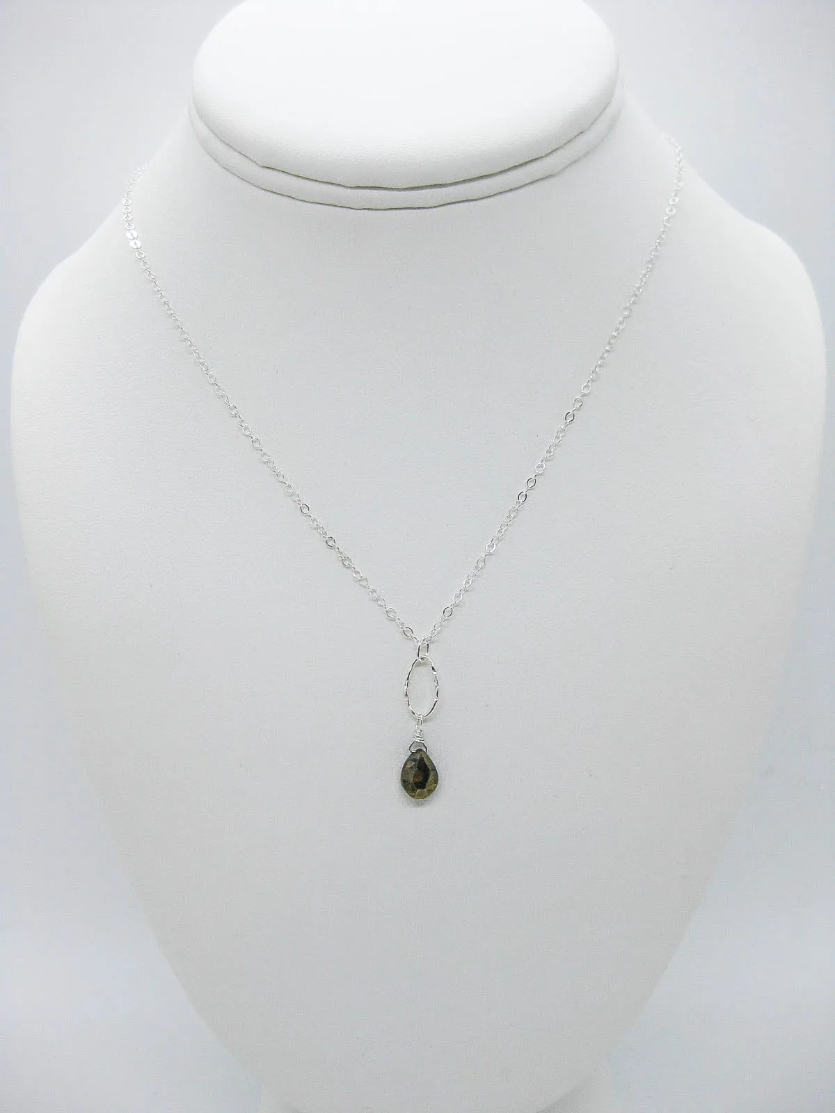 Chrysanthe: Pyrite Necklace - n405