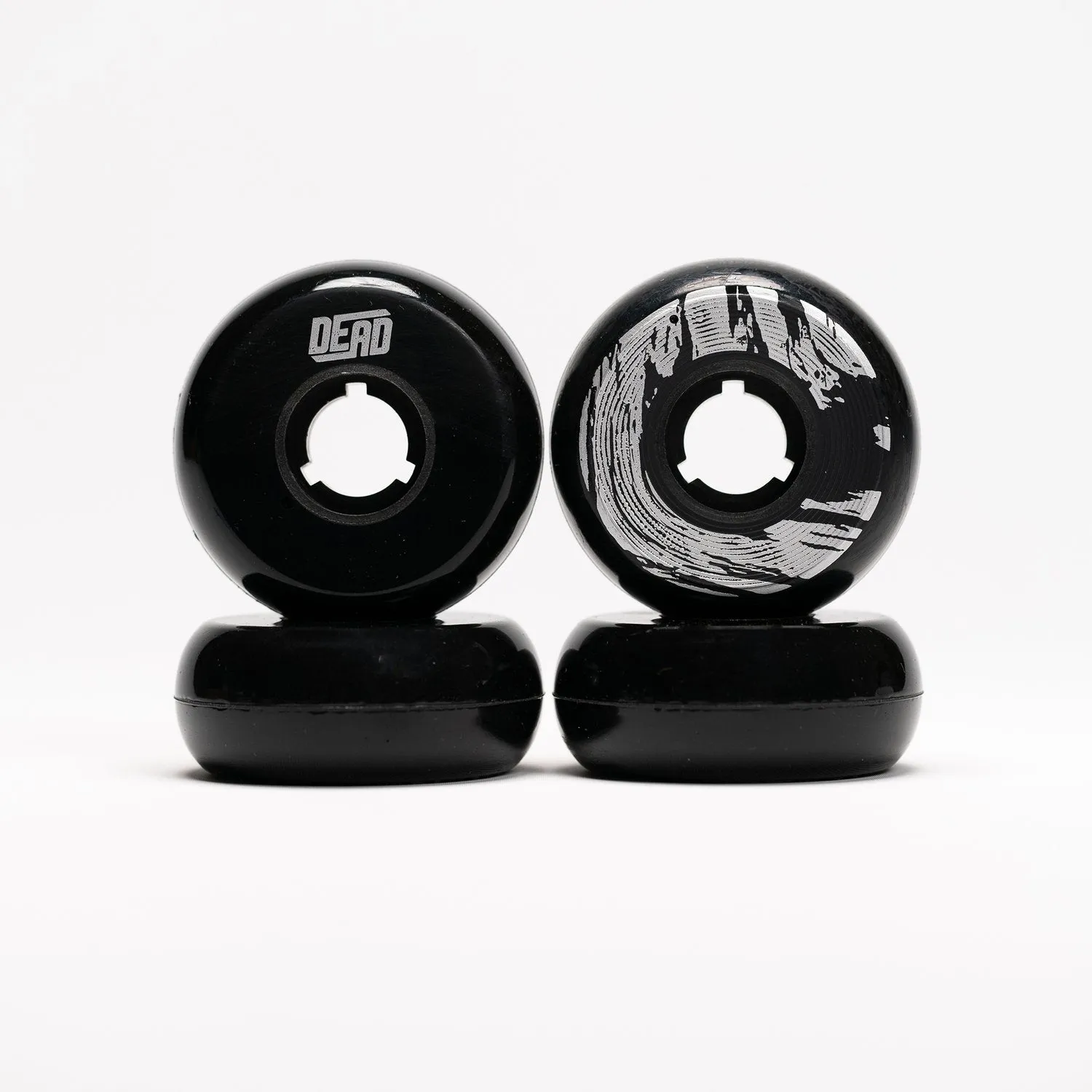 Dead 58mm/95a - Black/Silver (4 Pack)