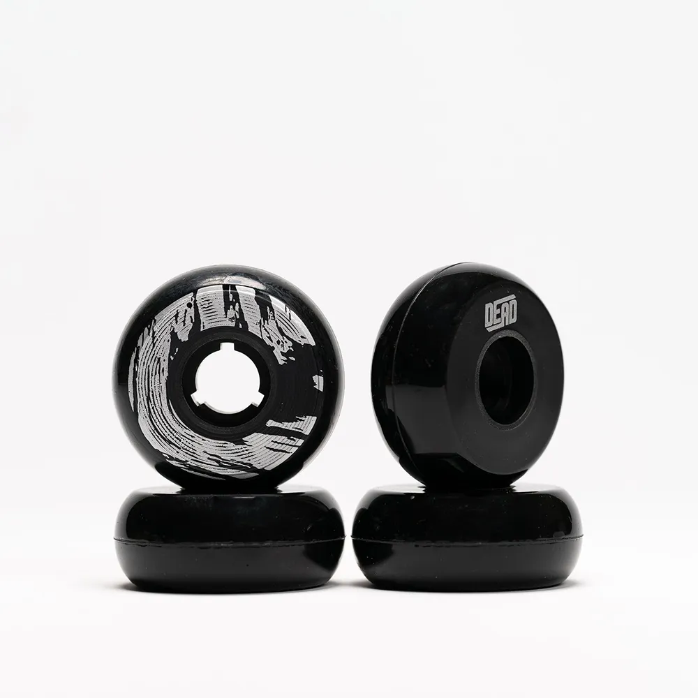 Dead 58mm/95a - Black/Silver (4 Pack)