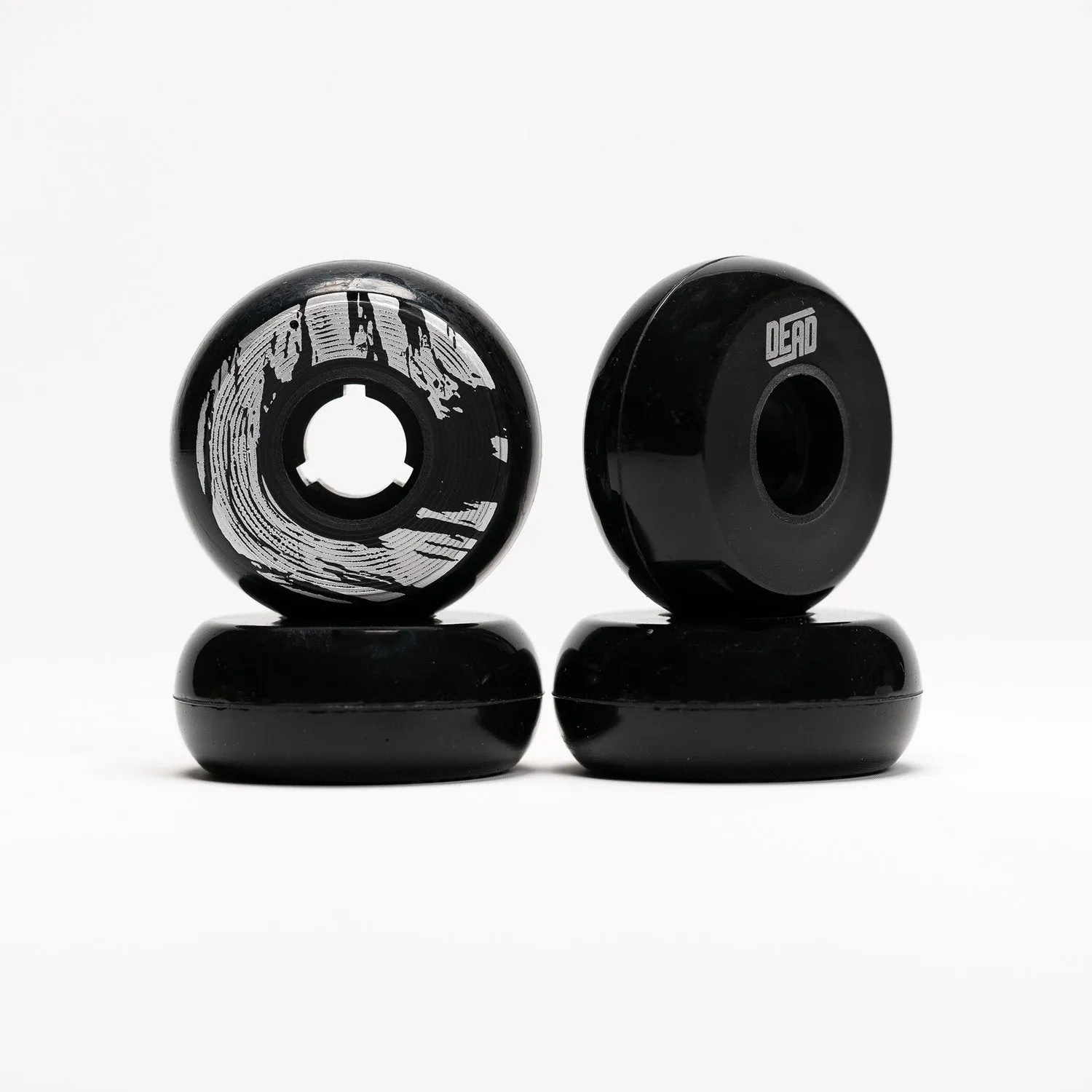 Dead 58mm/95a - Black/Silver (4 Pack)