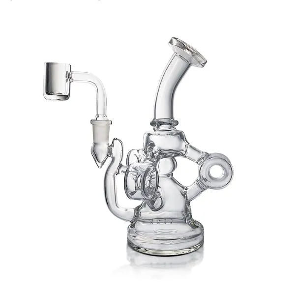 Defender Mini Recycler Glass Dab Rig