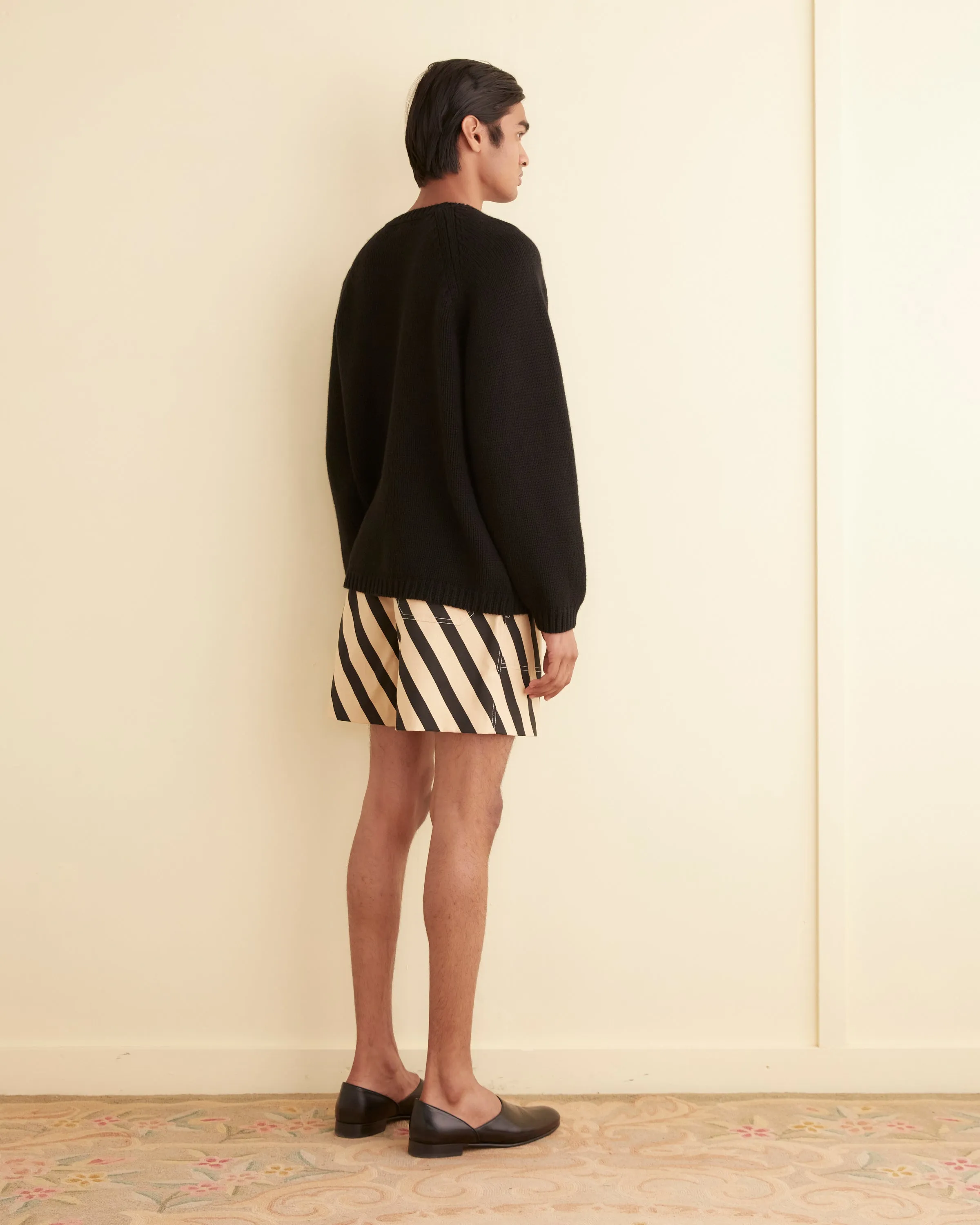 Domino Stripe Shorts