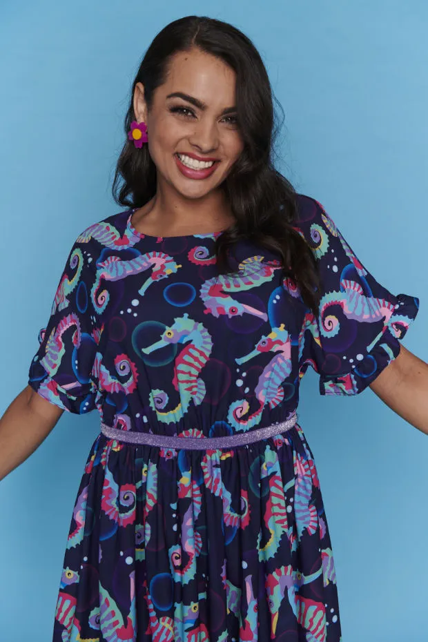 Ellen Seahorses Dress