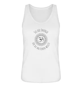 Energie anziehen 100% Bio Tank Top