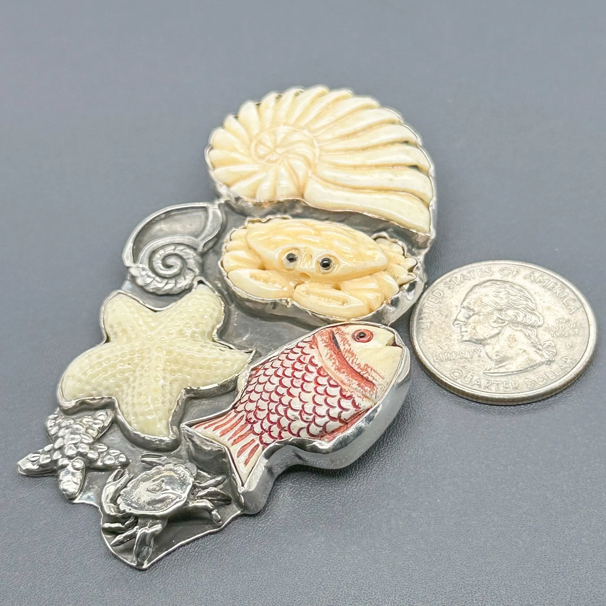 Estate SS Under The Sea Pin/Pendant