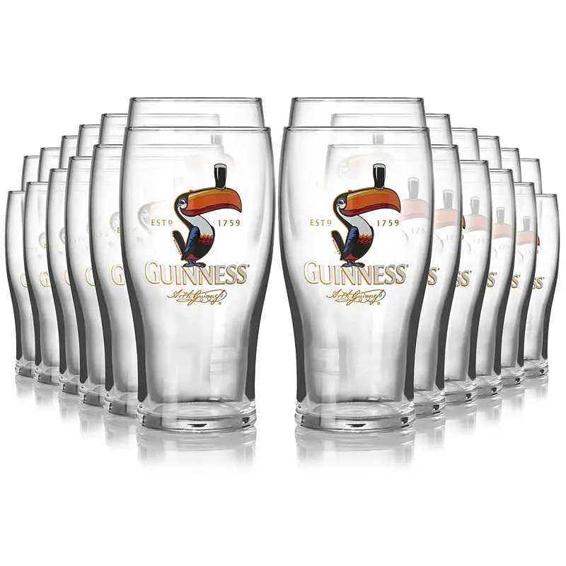 Guinness Toucan 20oz Pint Glass