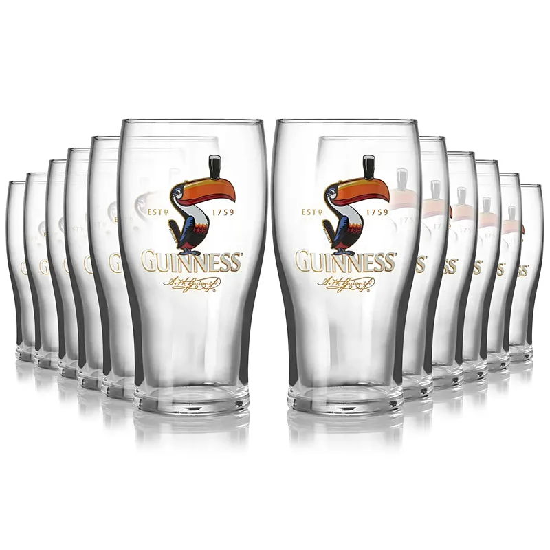 Guinness Toucan 20oz Pint Glass