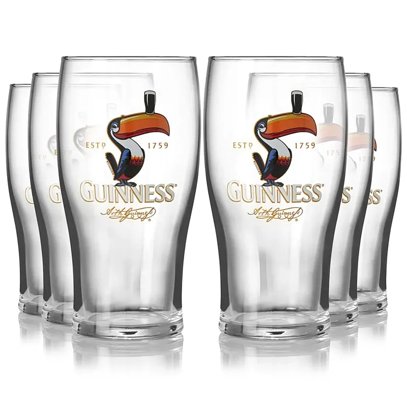 Guinness Toucan 20oz Pint Glass