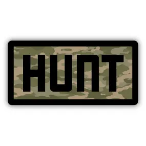 Hunt Camouflage Vinyl Sticker Decal