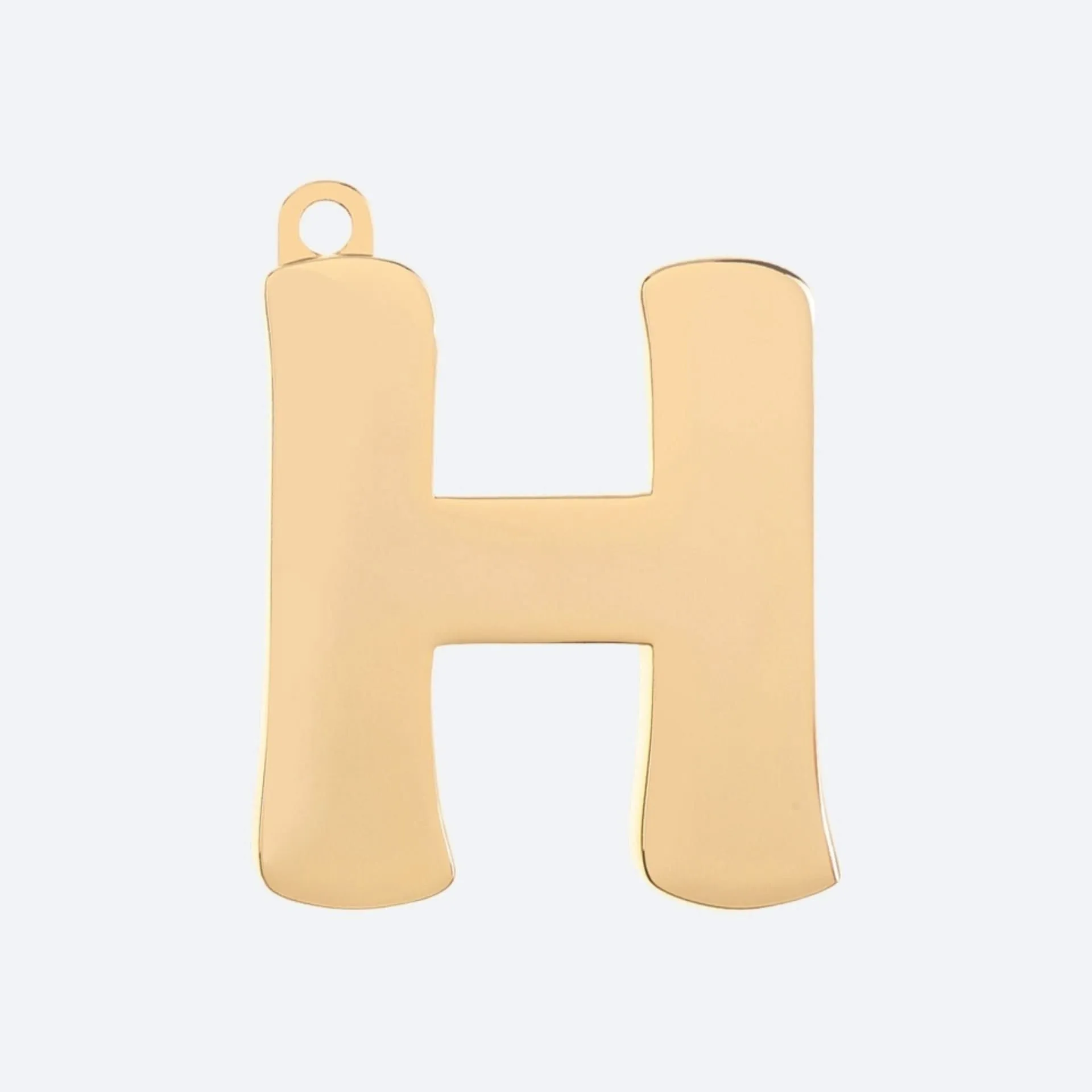 Initial Letter Jewelry Tag - H