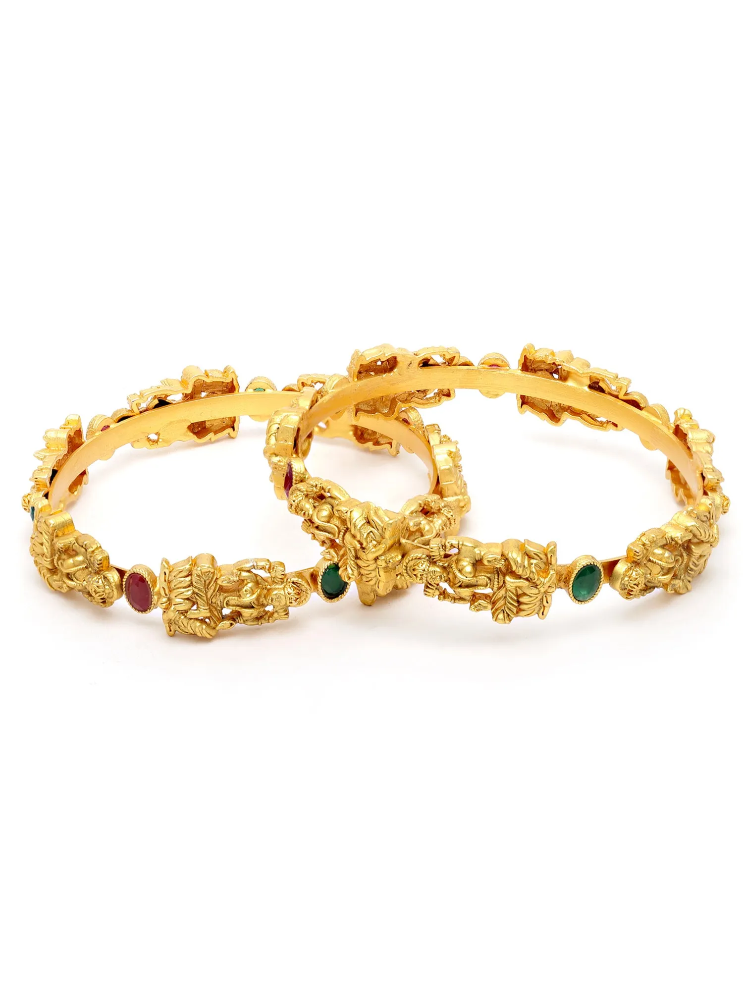 Karatcart Alloy Gold-plated Bangle