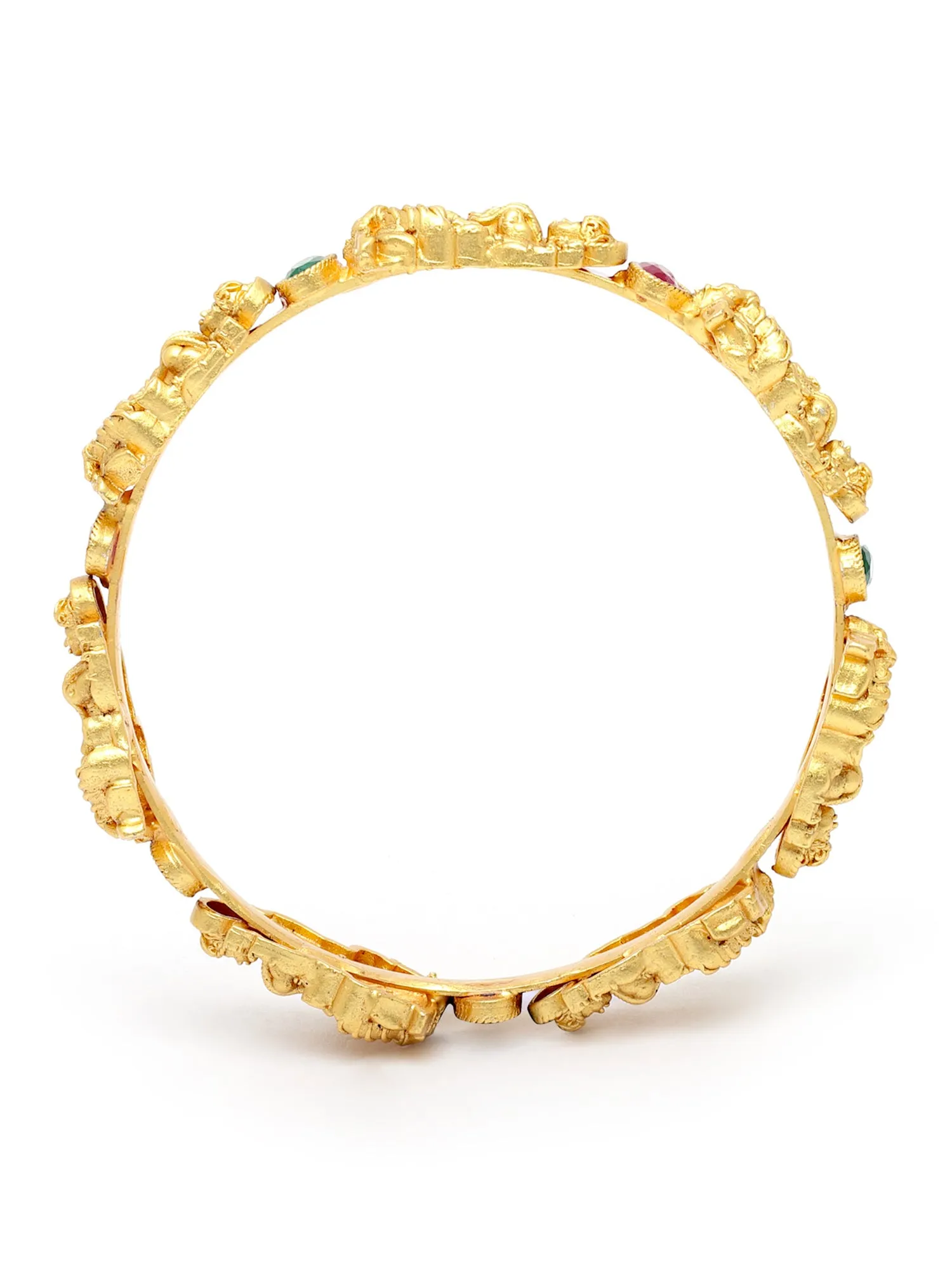 Karatcart Alloy Gold-plated Bangle