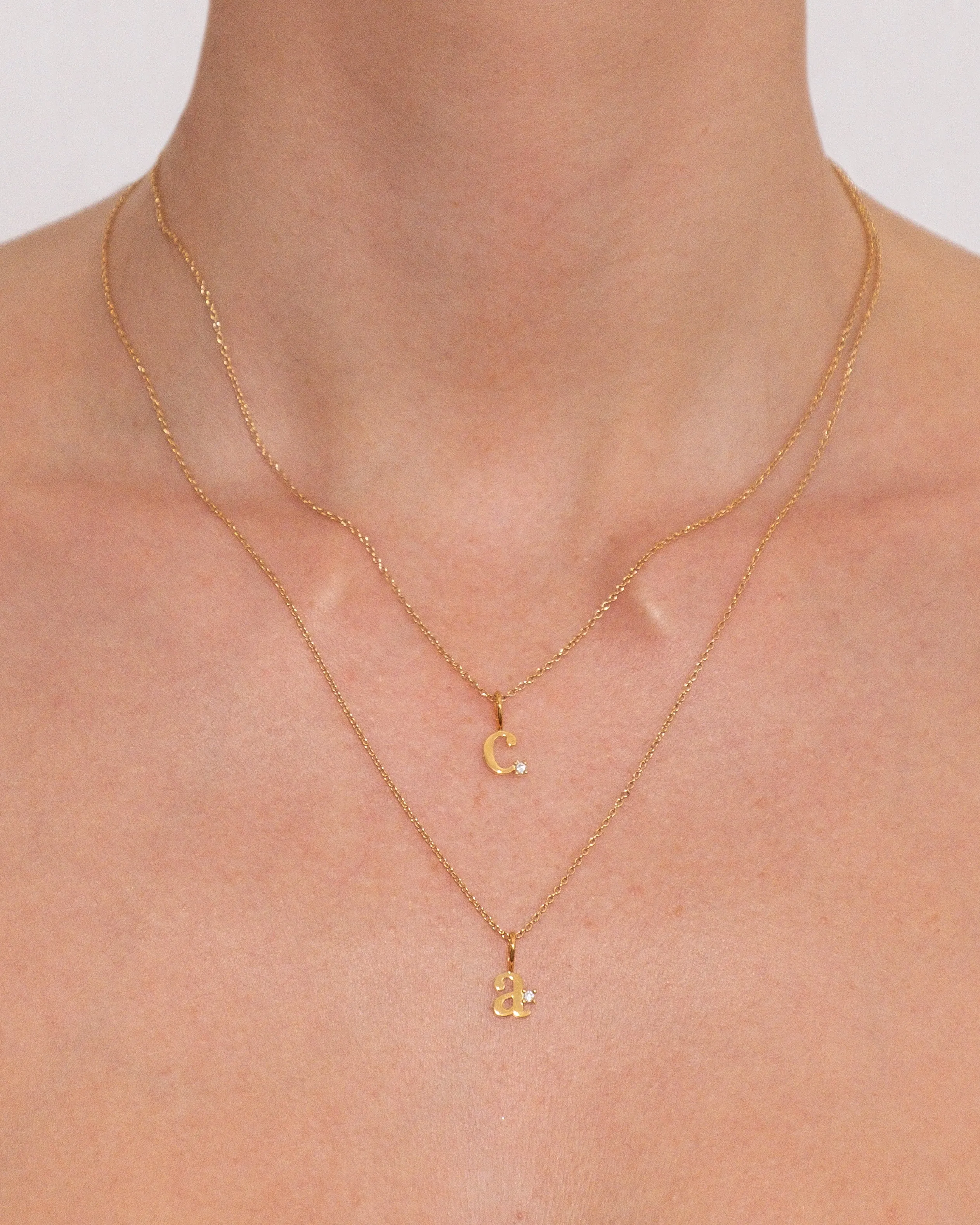 Letter Necklace | Recycled 14k Gold Vermeil