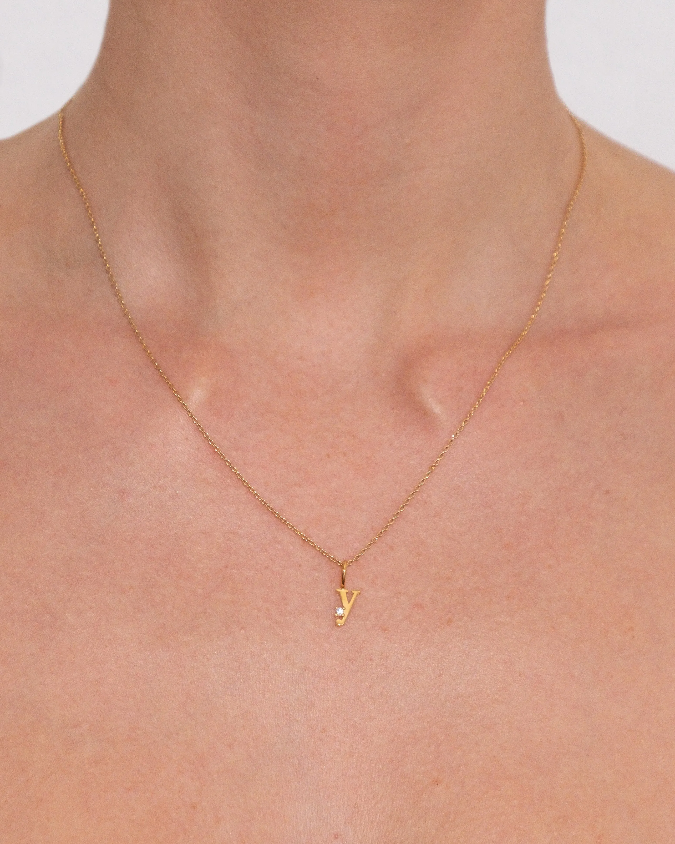 Letter Necklace | Recycled 14k Gold Vermeil