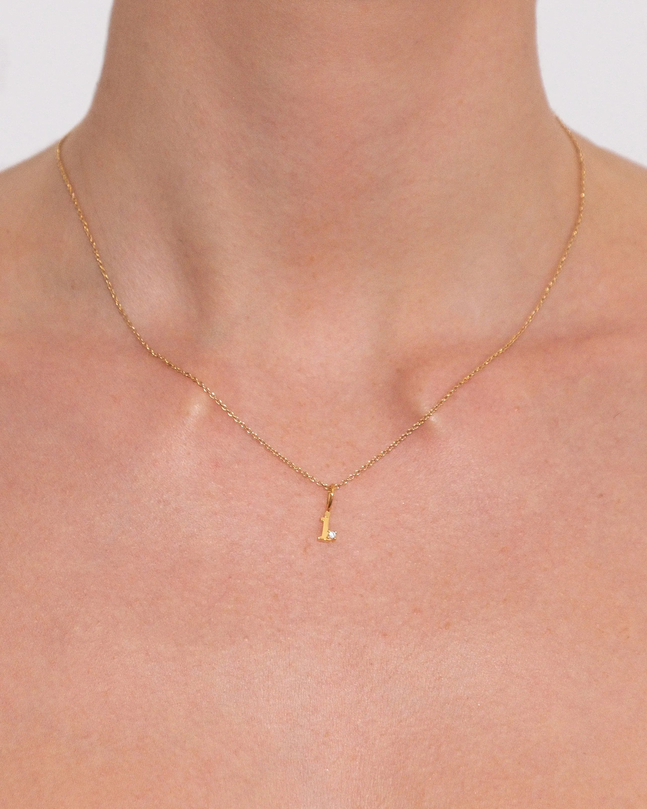 Letter Necklace | Recycled 14k Gold Vermeil