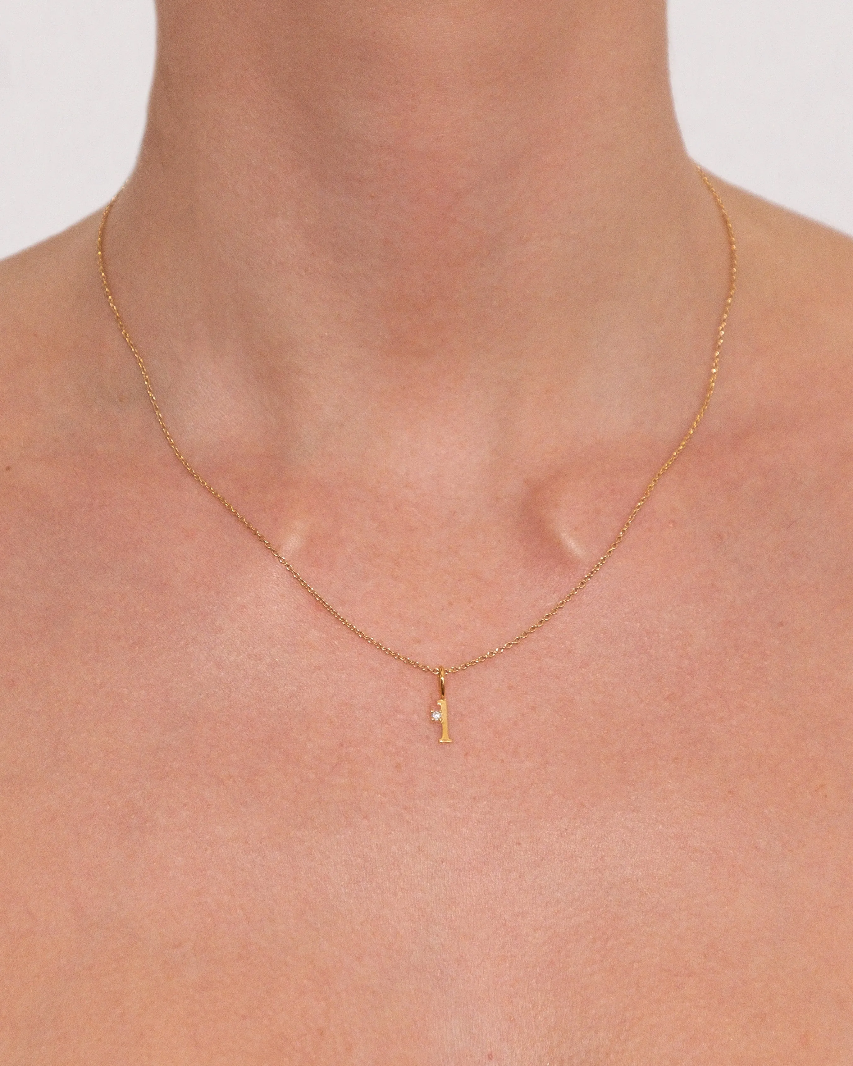 Letter Necklace | Recycled 14k Gold Vermeil