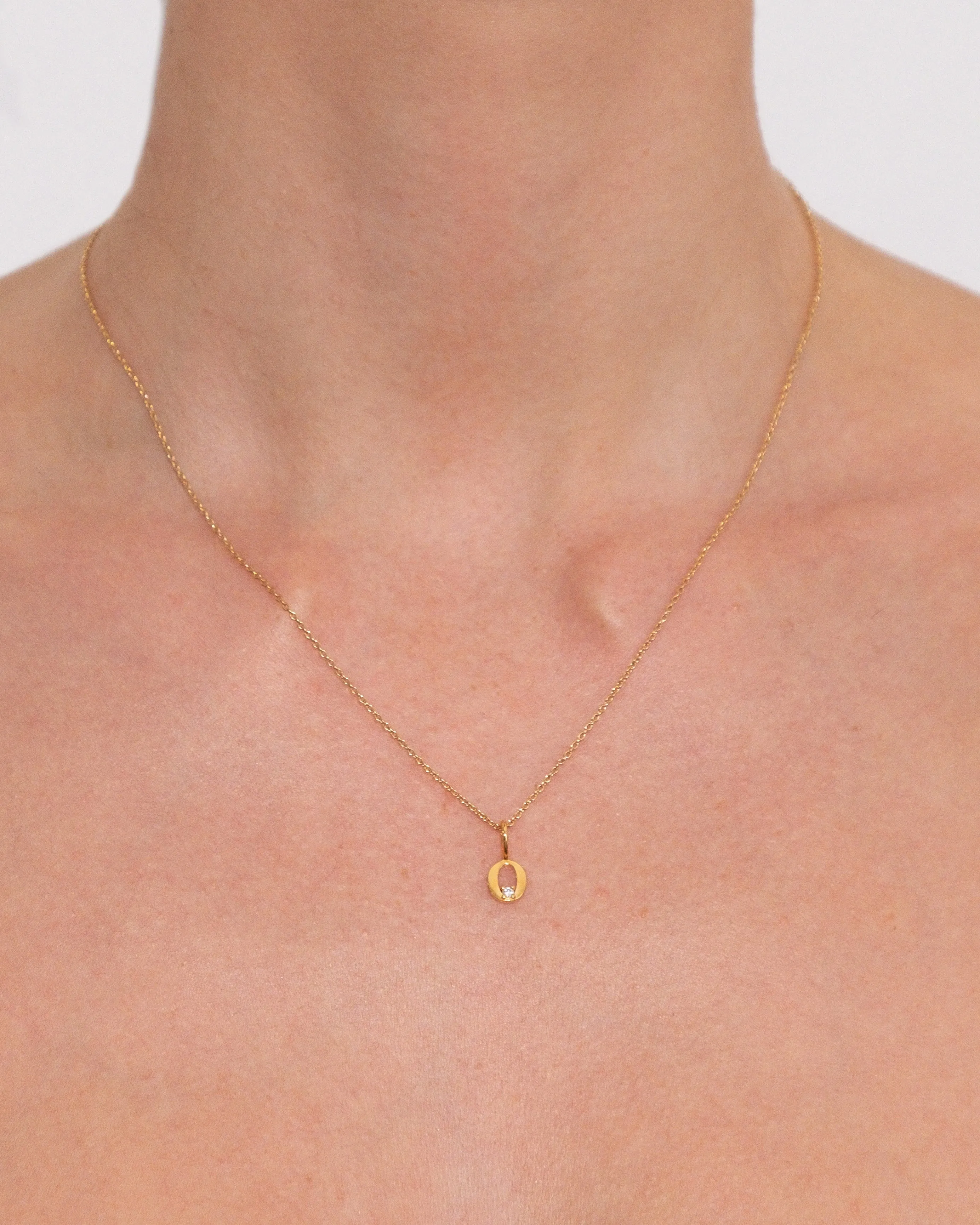 Letter Necklace | Recycled 14k Gold Vermeil