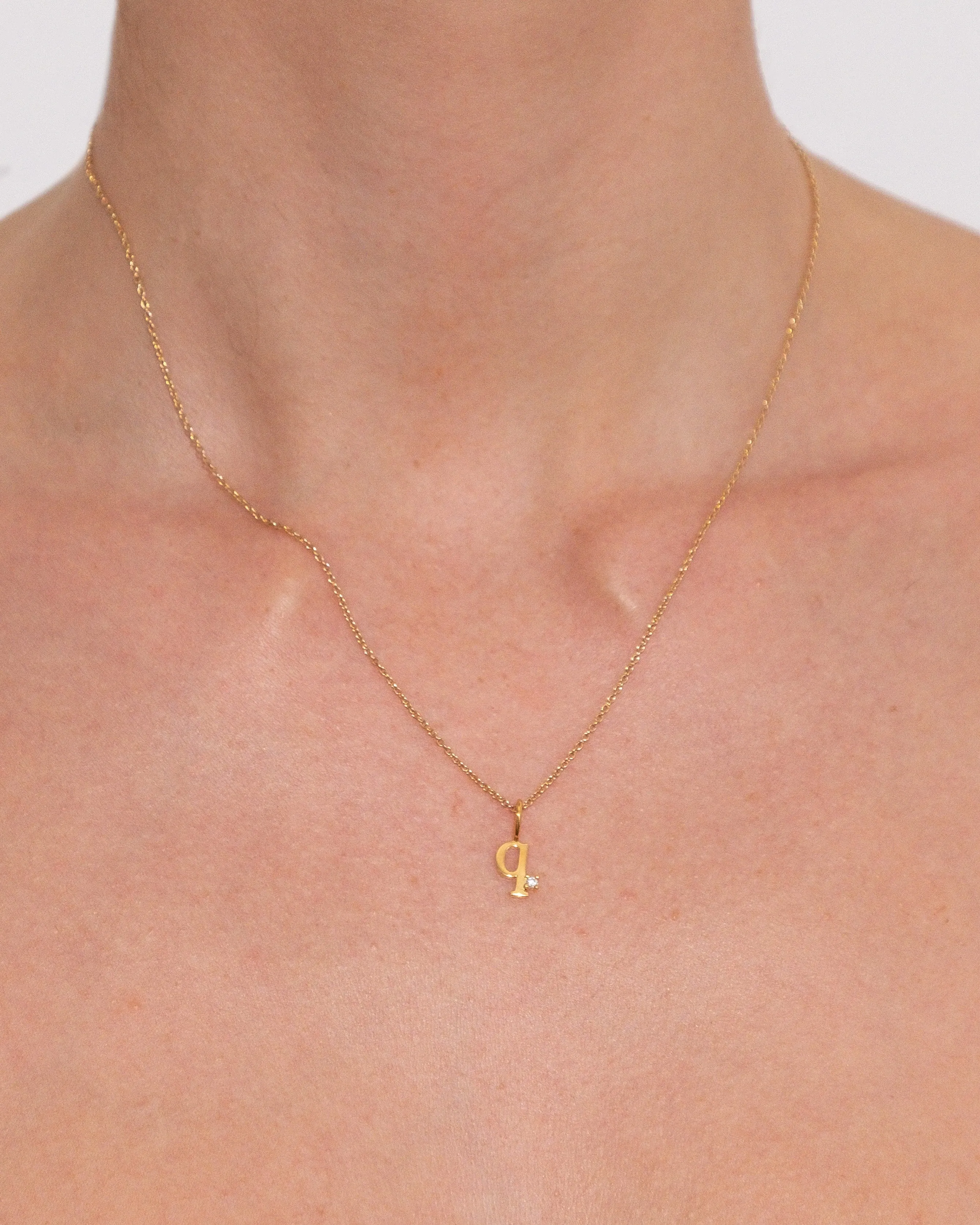 Letter Necklace | Recycled 14k Gold Vermeil