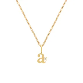 Letter Necklace | Recycled 14k Gold Vermeil