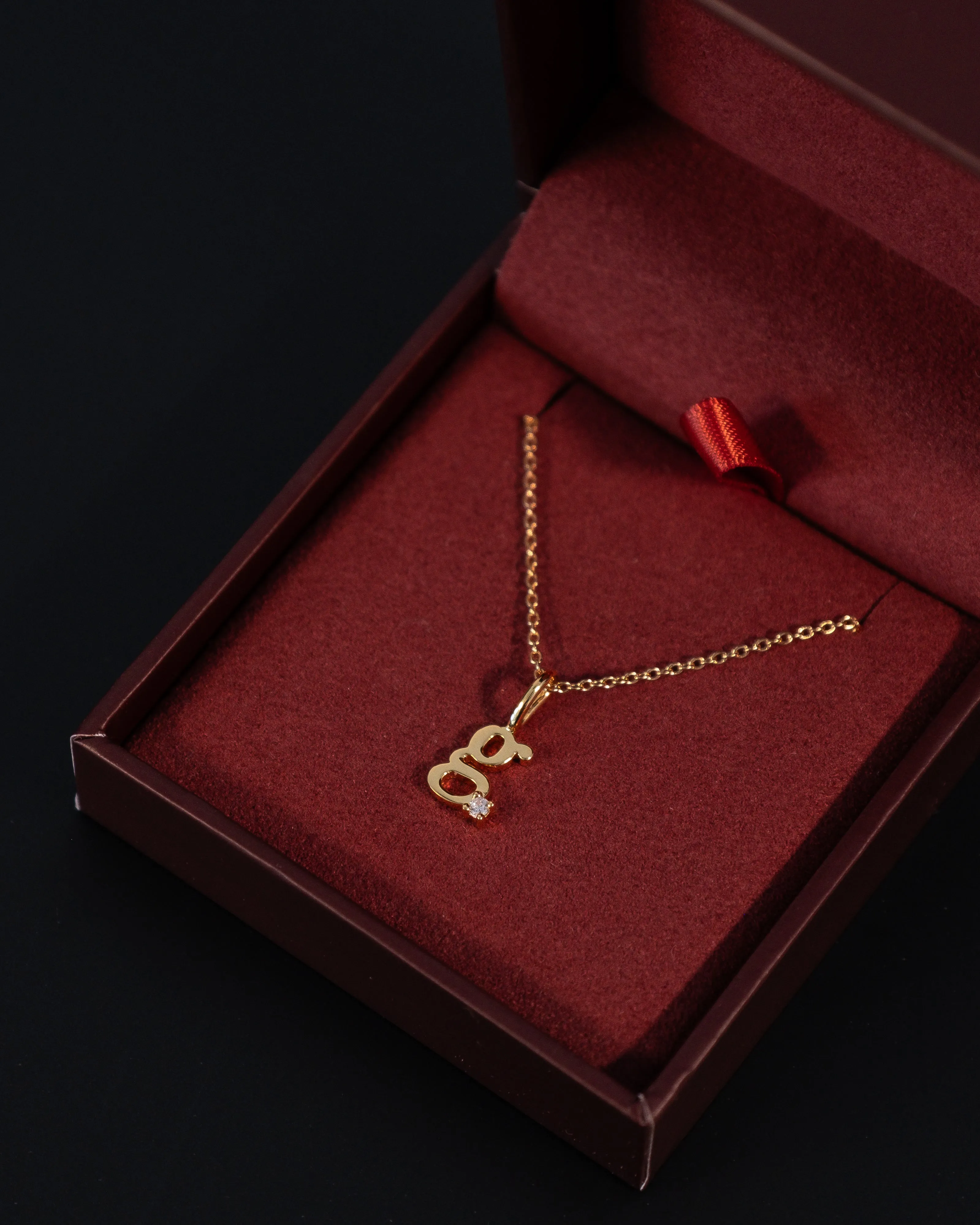 Letter Necklace | Recycled 14k Gold Vermeil