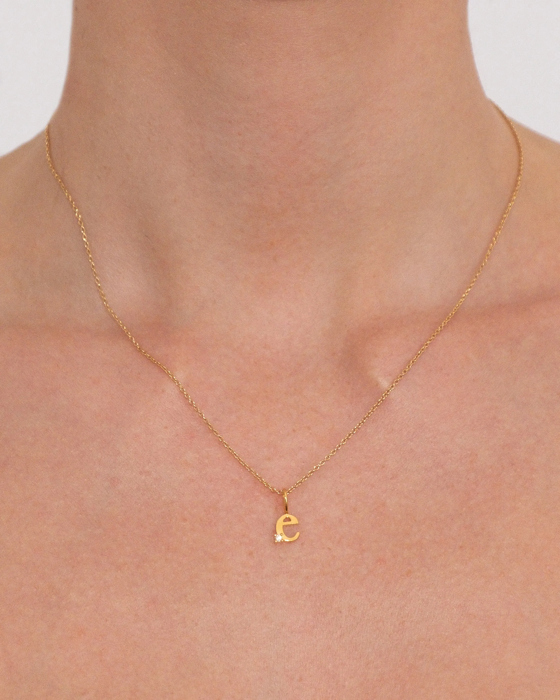 Letter Necklace | Recycled 14k Gold Vermeil