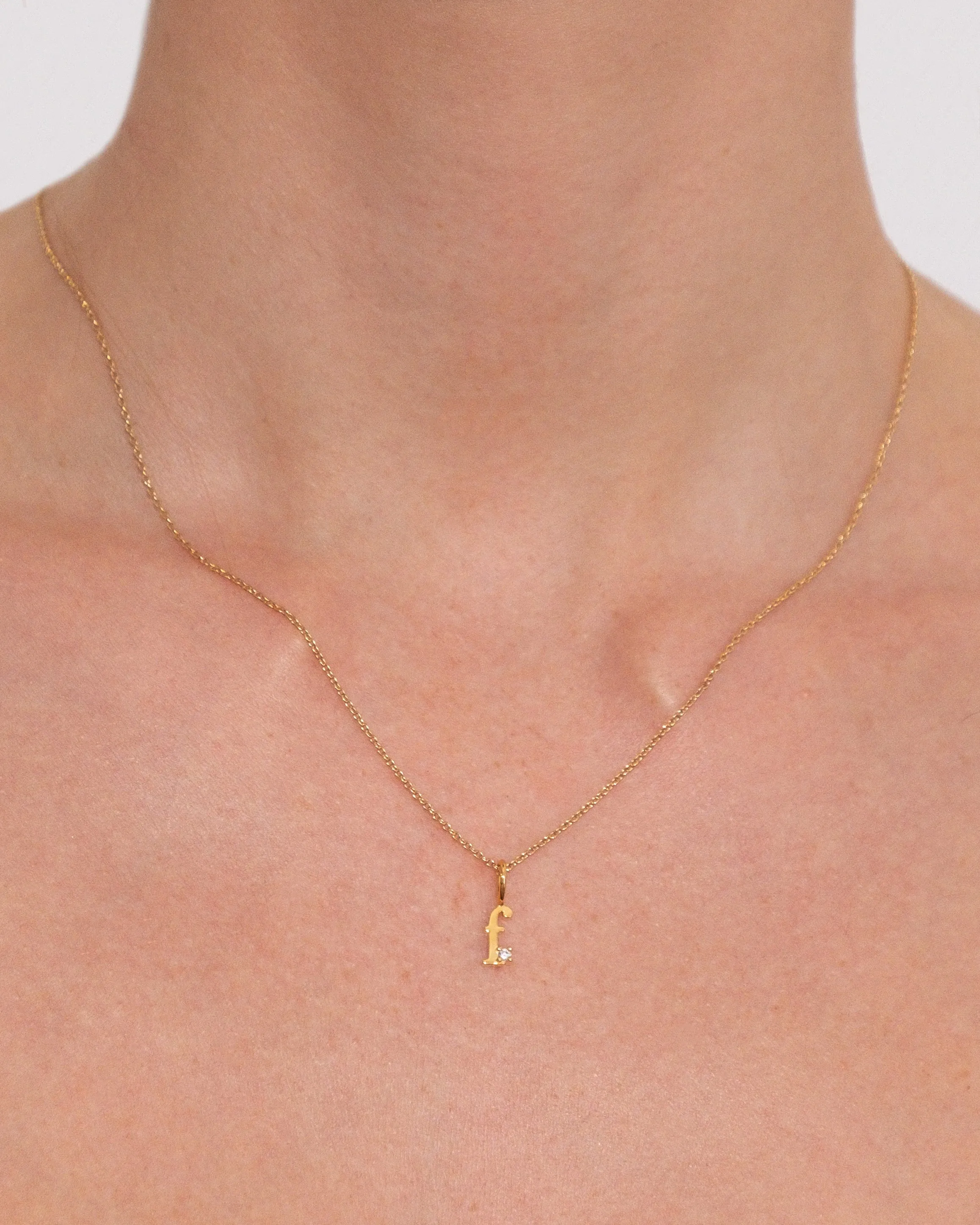 Letter Necklace | Recycled 14k Gold Vermeil