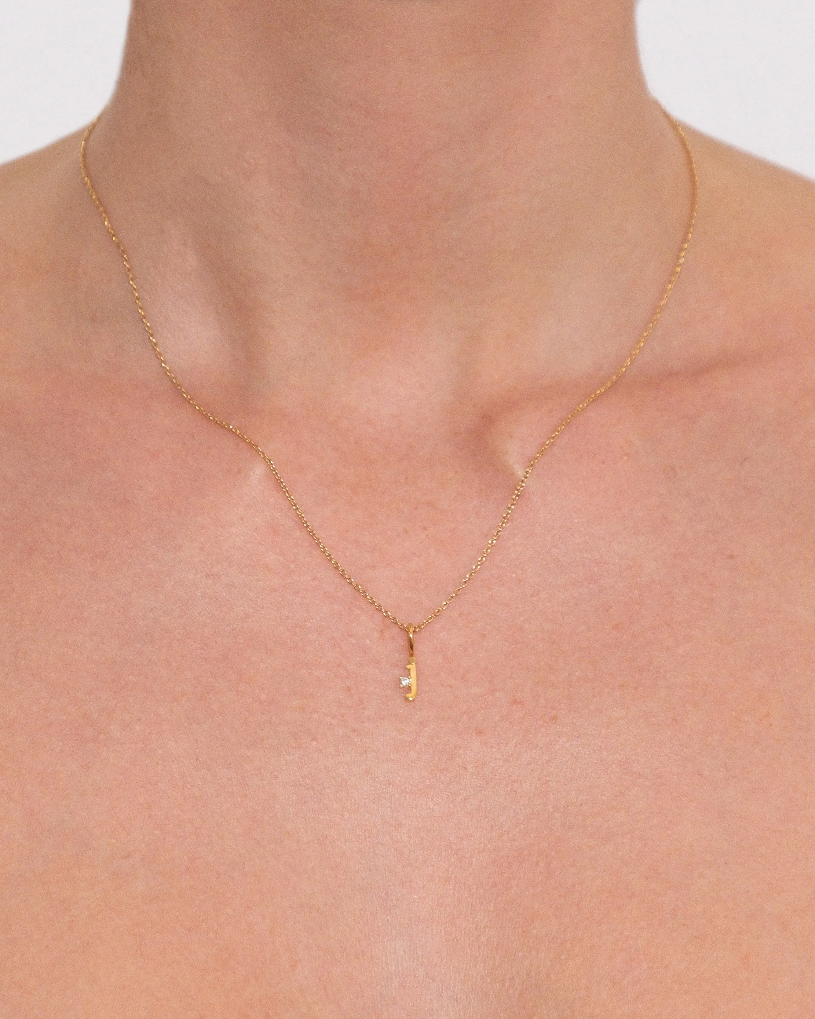 Letter Necklace | Recycled 14k Gold Vermeil