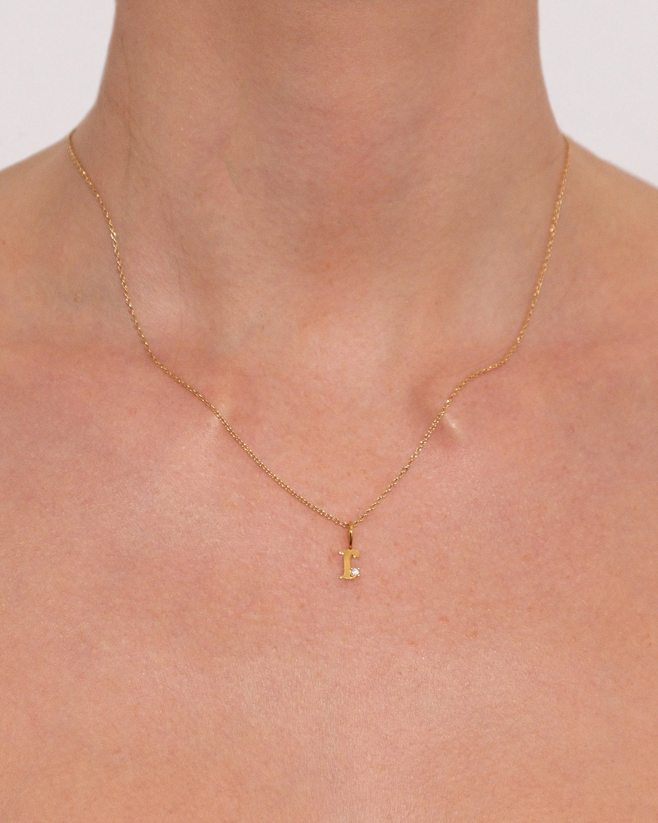 Letter Necklace | Recycled 14k Gold Vermeil