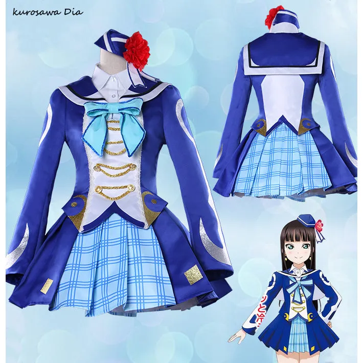 Lovelive Sunshine - Aqours costume cosplay dress 9 version