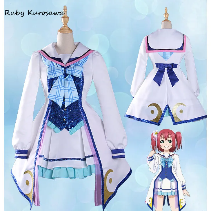 Lovelive Sunshine - Aqours costume cosplay dress 9 version