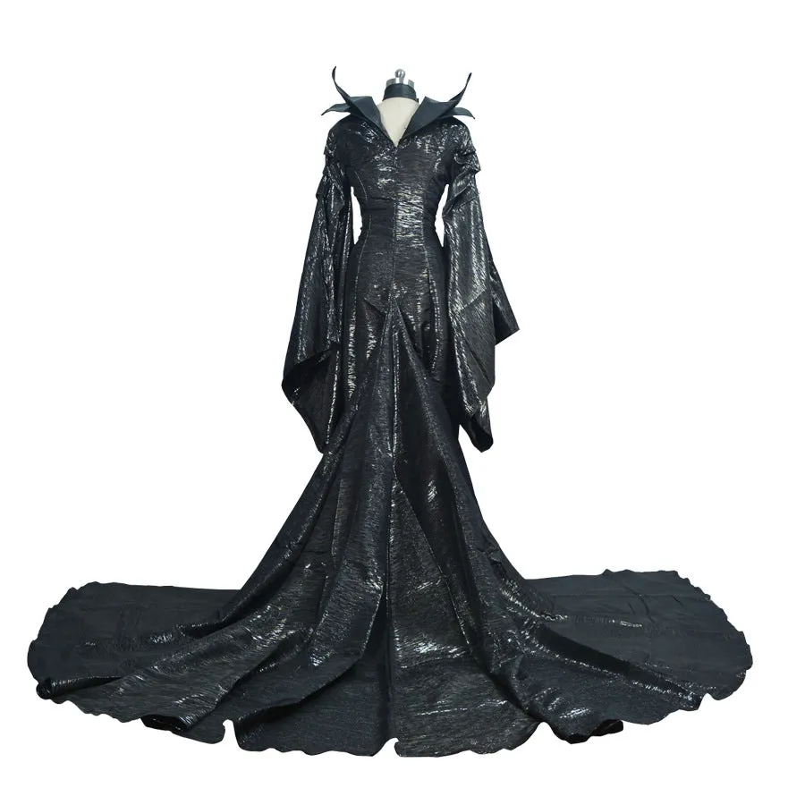 Maleficent Angelina Jolie Witch dress cosplay costume